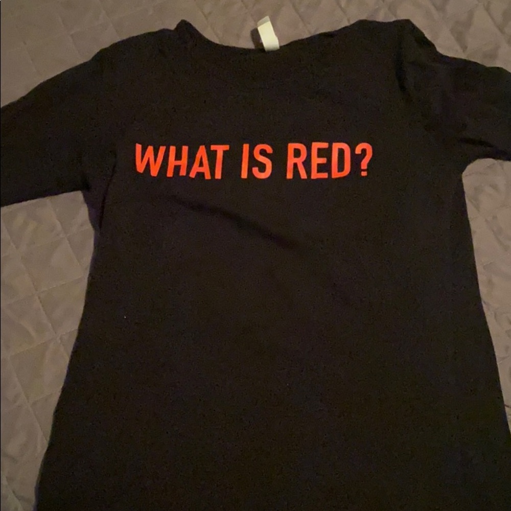Chanel Red is a Revolution 3/4 sleeve tee